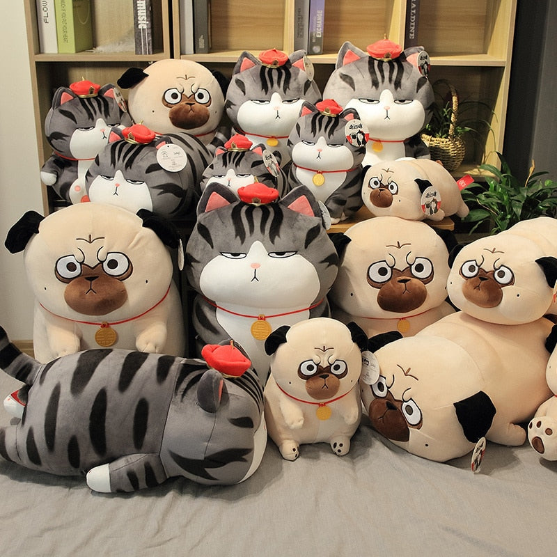 Mao & Gou - Cat and Dog Plush Toys