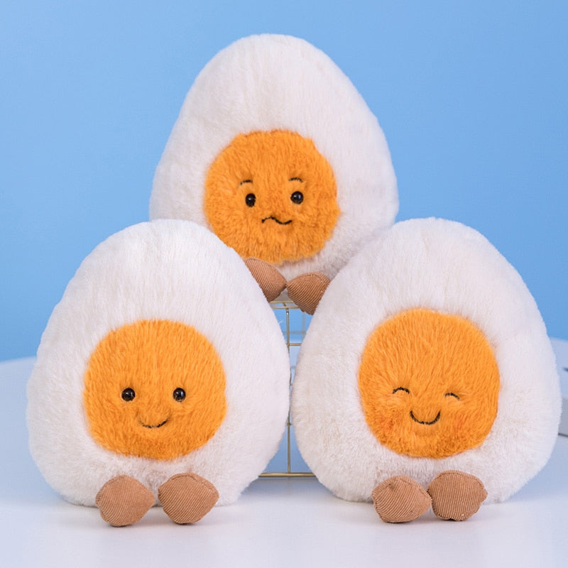 Kawaii Egg Plush Toy