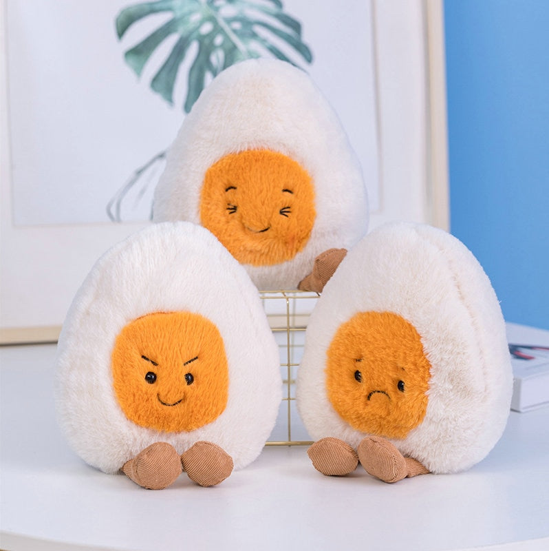 Kawaii Egg Plush Toy