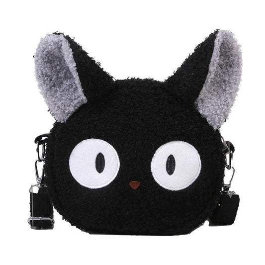 Japanese Style Kawaii Plush Cat Shoulder Bag