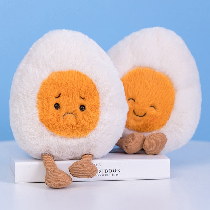 Kawaii Egg Plush Toy