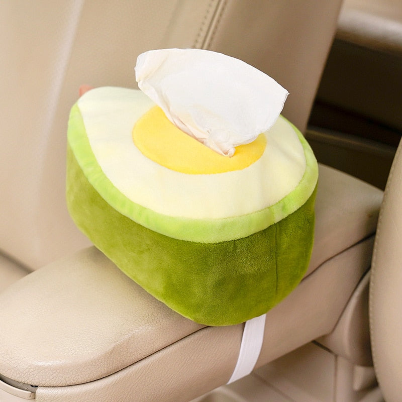 Plush Fruity Tissue Dispenser