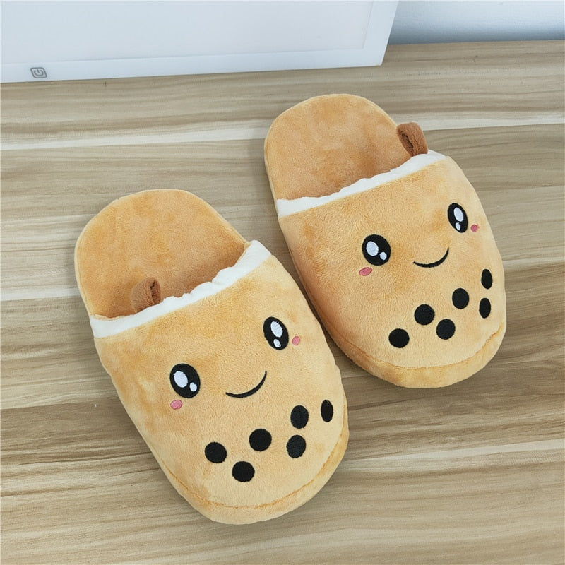 Boba Plush Slippers