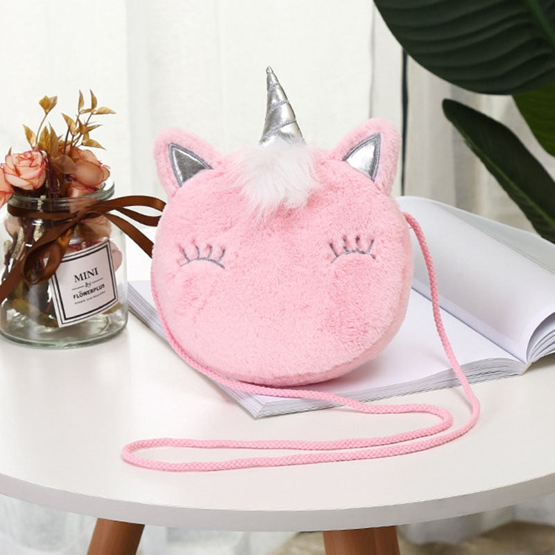 Plush Unicorn Coin Purse