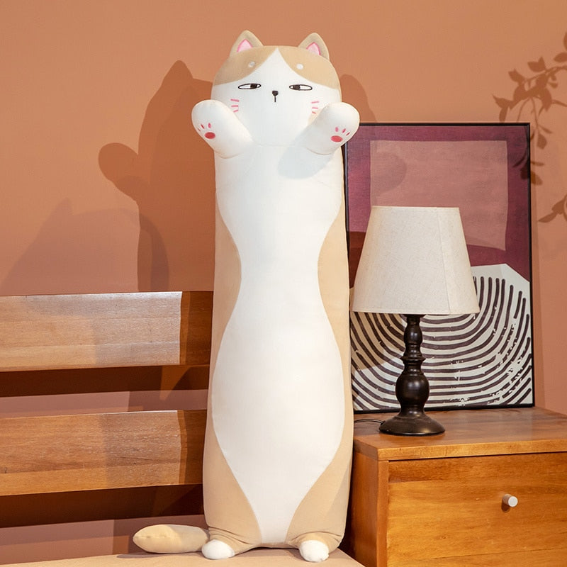 Kawaii Long Cat Body Pillow