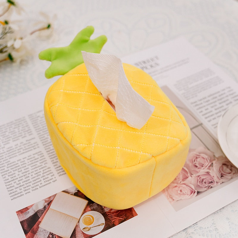 Plush Fruity Tissue Dispenser