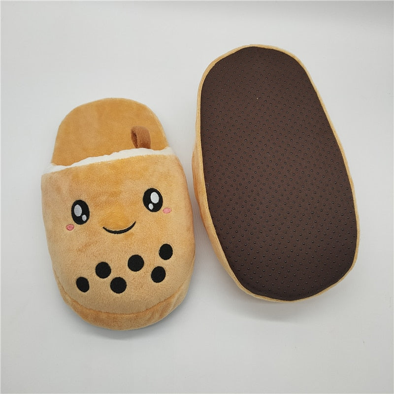 Boba Plush Slippers