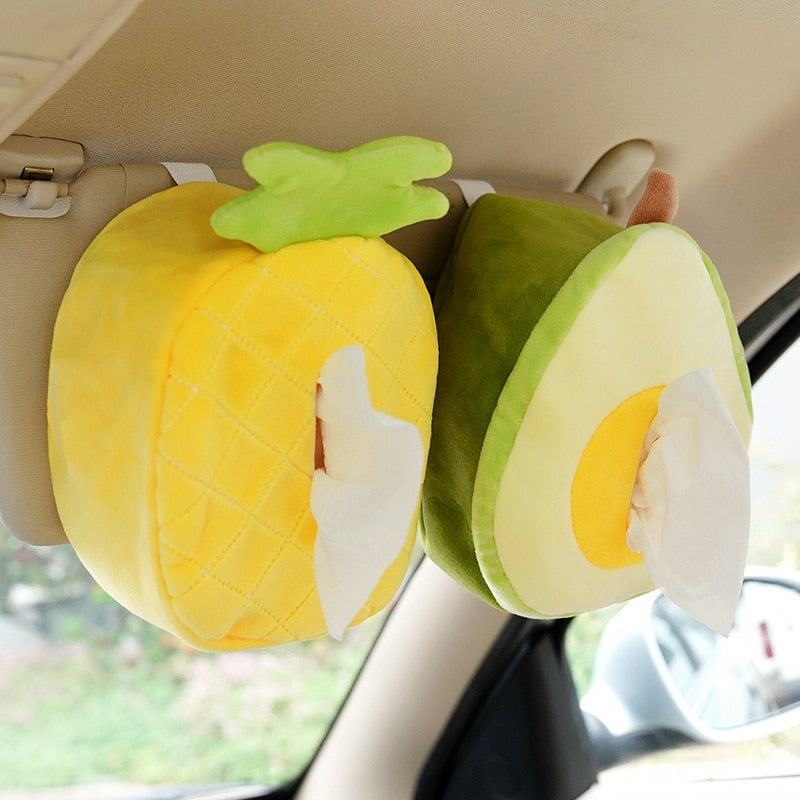 Plush Fruity Tissue Dispenser