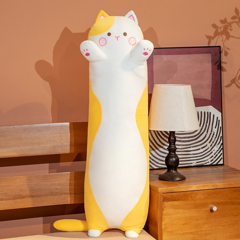 Kawaii Long Cat Body Pillow