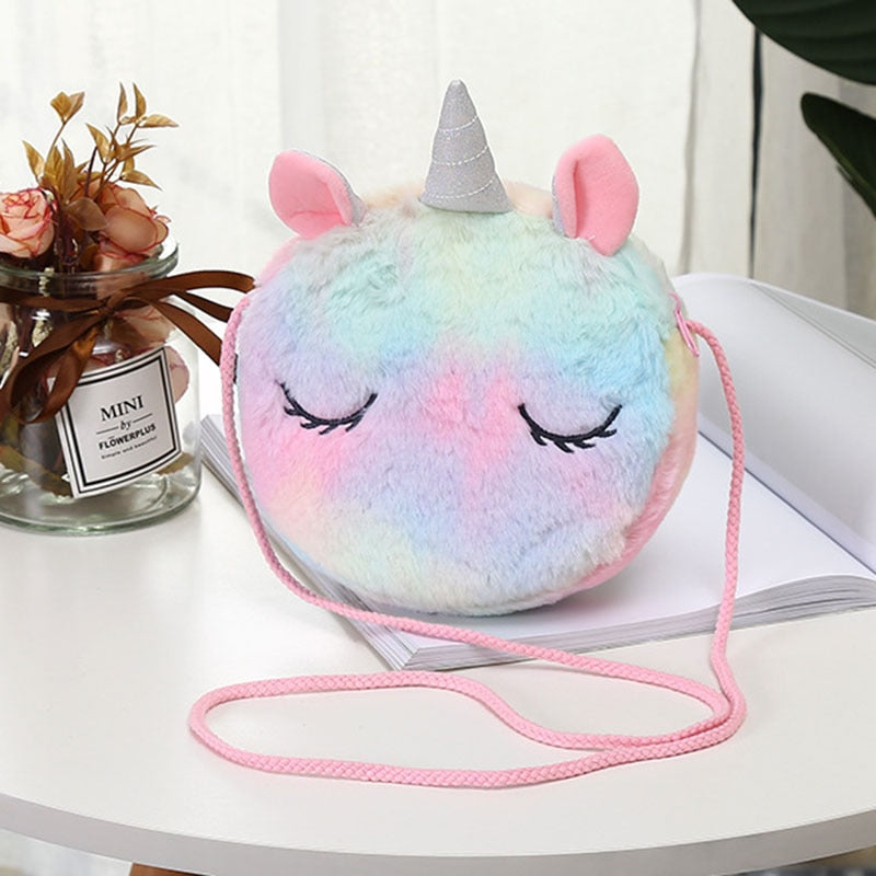 Plush Unicorn Coin Purse