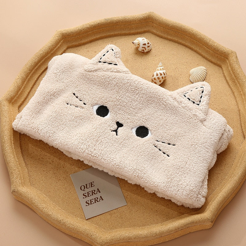 Cute Cat Face Washing Headband