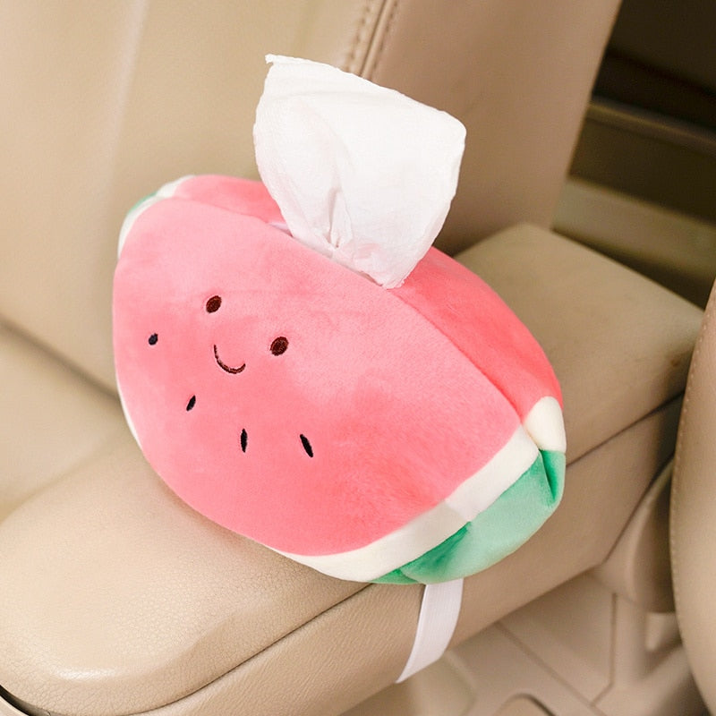 Plush Fruity Tissue Dispenser