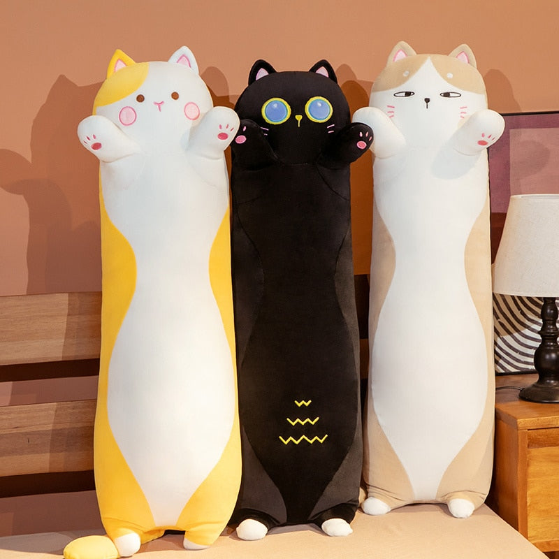 Kawaii Long Cat Body Pillow