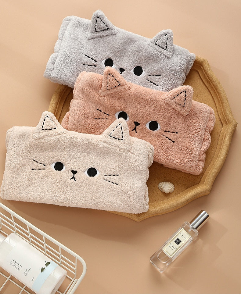 Cute Cat Face Washing Headband