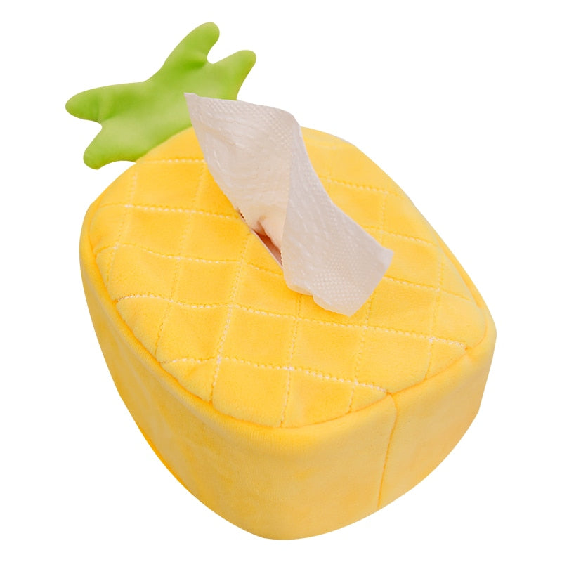 Plush Fruity Tissue Dispenser