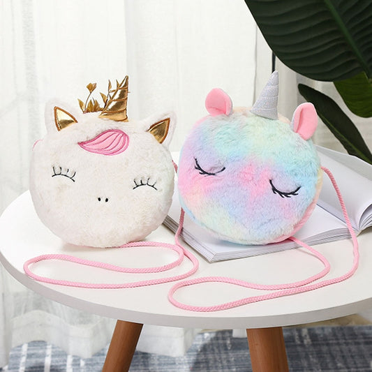 Plush Unicorn Coin Purse