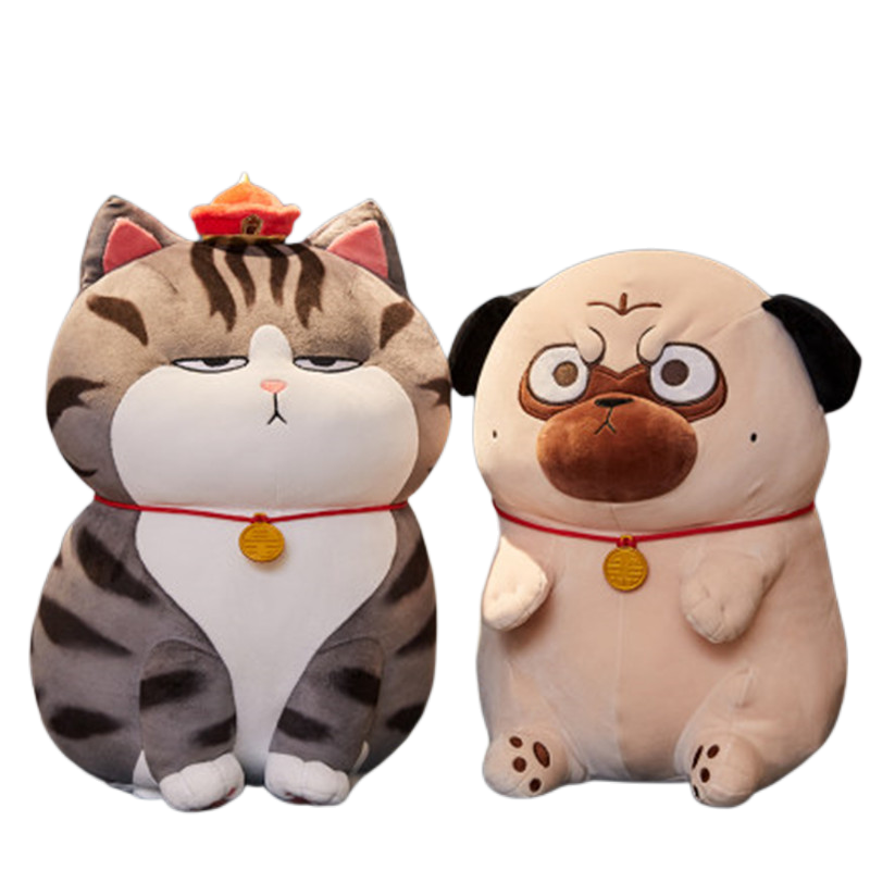 Mao & Gou - Cat and Dog Plush Toys