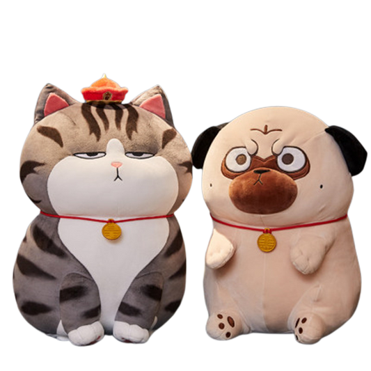 Mao & Gou - Cat and Dog Plush Toys