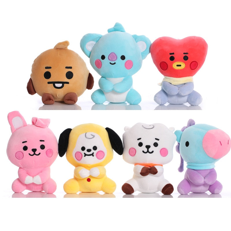 BT21 (BTS X Line Friends) Plush Keychain Original Style